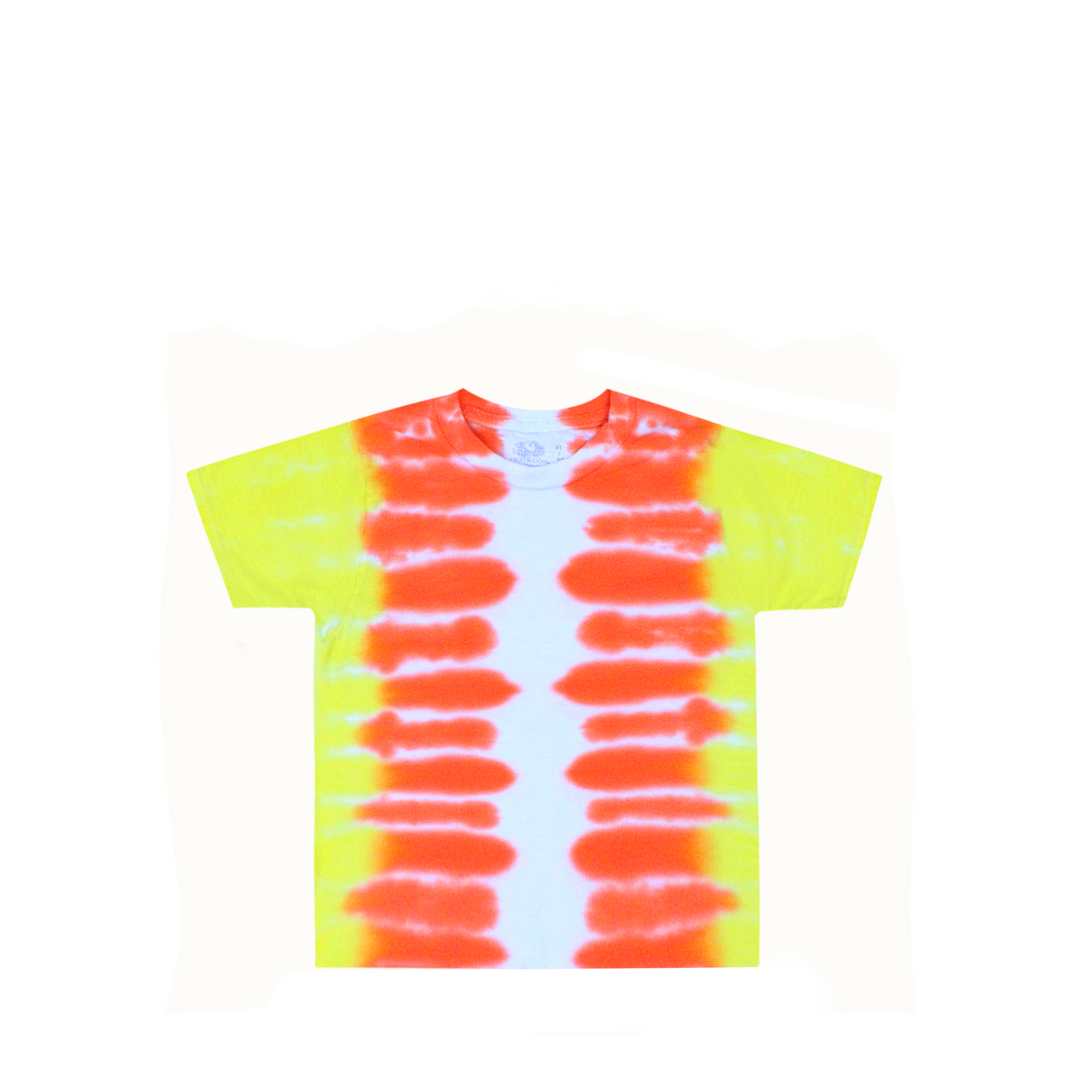 Toddler/Kids Candy Corn Tie Dye Shirt Front