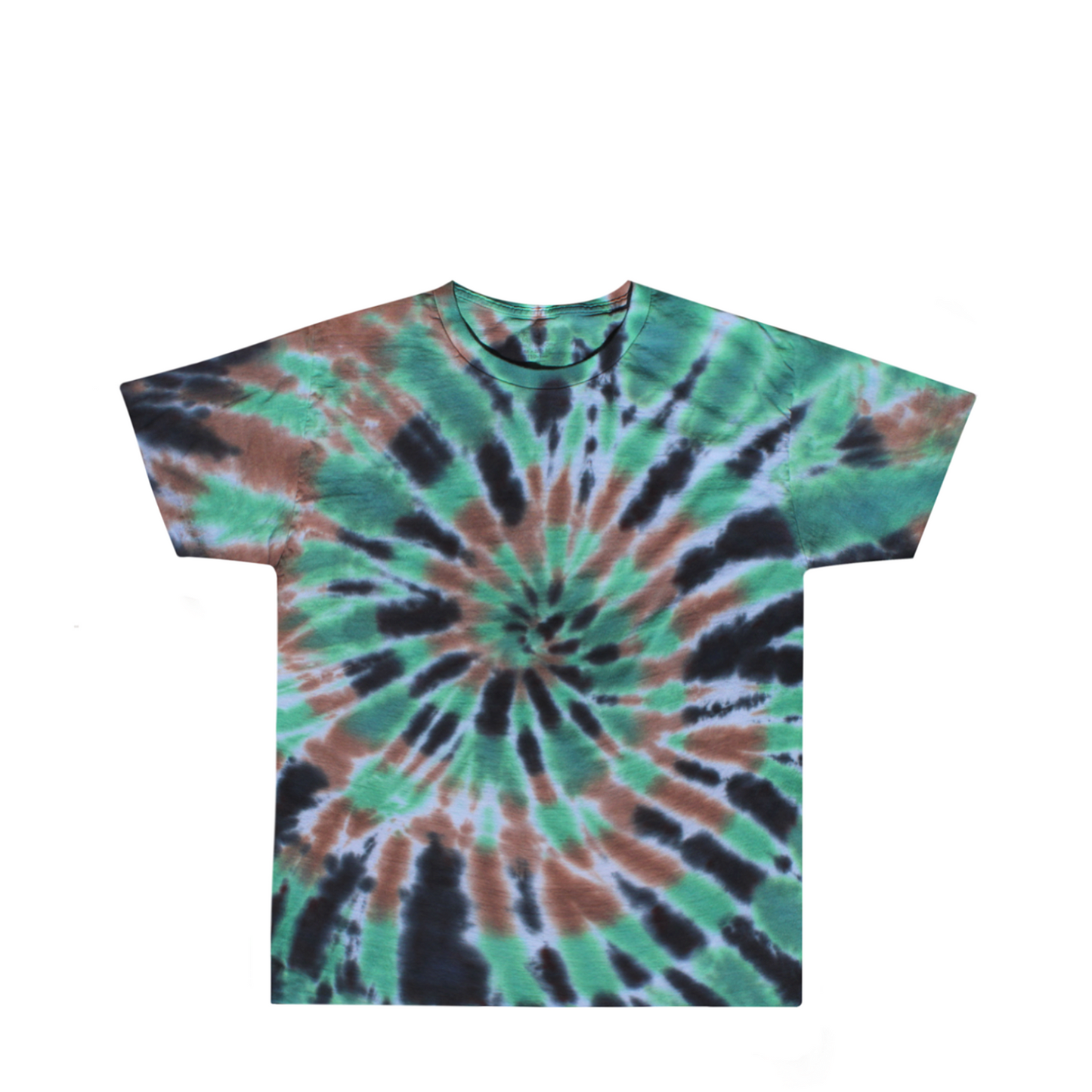 Kids Camo Inspo Tie Dye Shirt Front