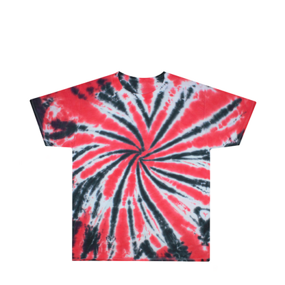 Kids Black and Red Tie Dye Shirt