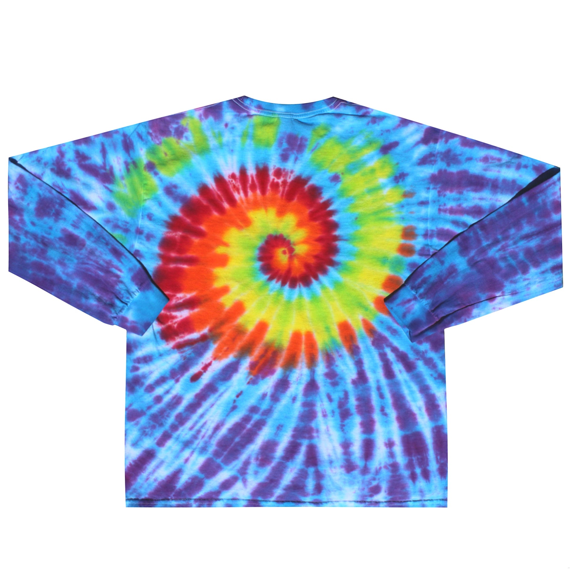 Rainbow Galaxy Long Sleeve Shirt Back