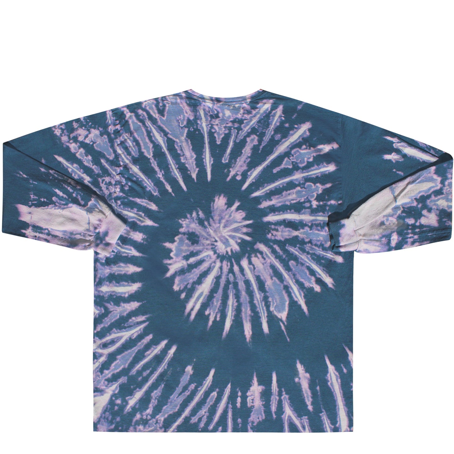 Pink Ice Long Sleeve Tie Dye Shirt Back