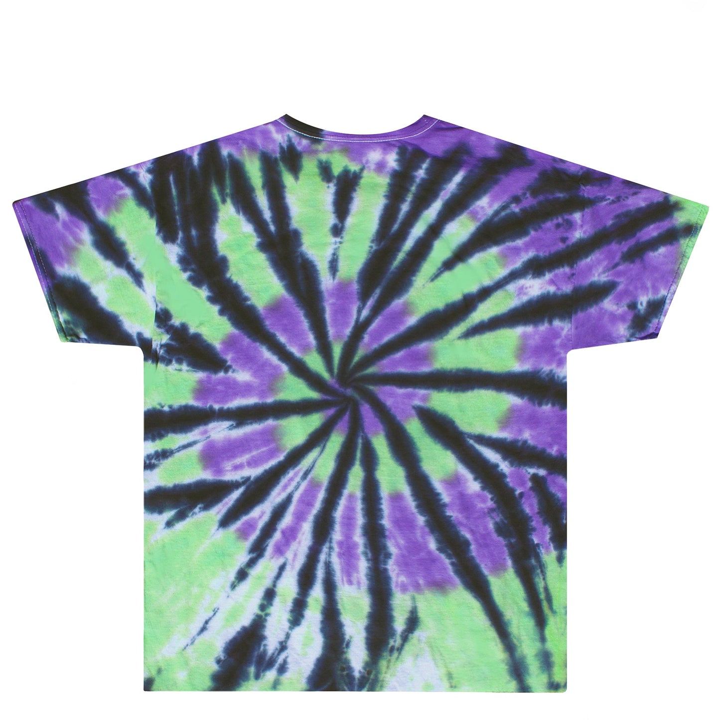 Green & Purple Wild Style Shirt Back