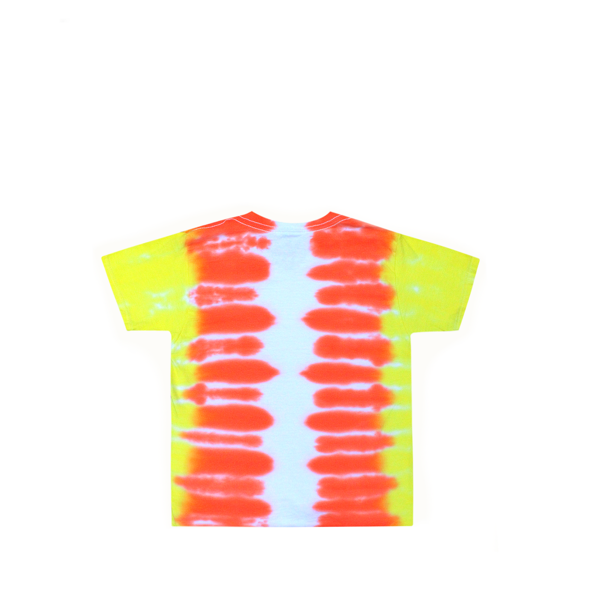 Toddler/Kids Candy Corn Tie Dye Shirt Back