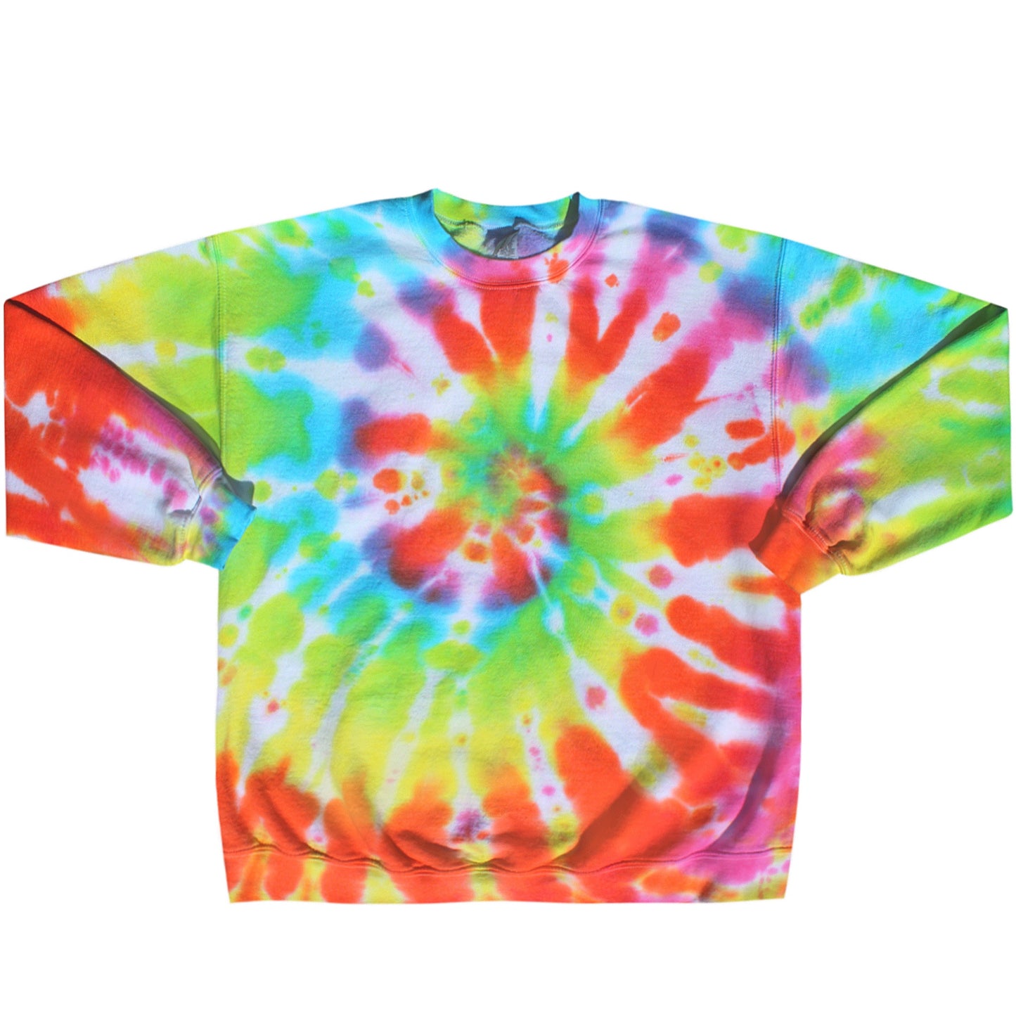 Rainbow Spiral Crewneck Sweatshirt