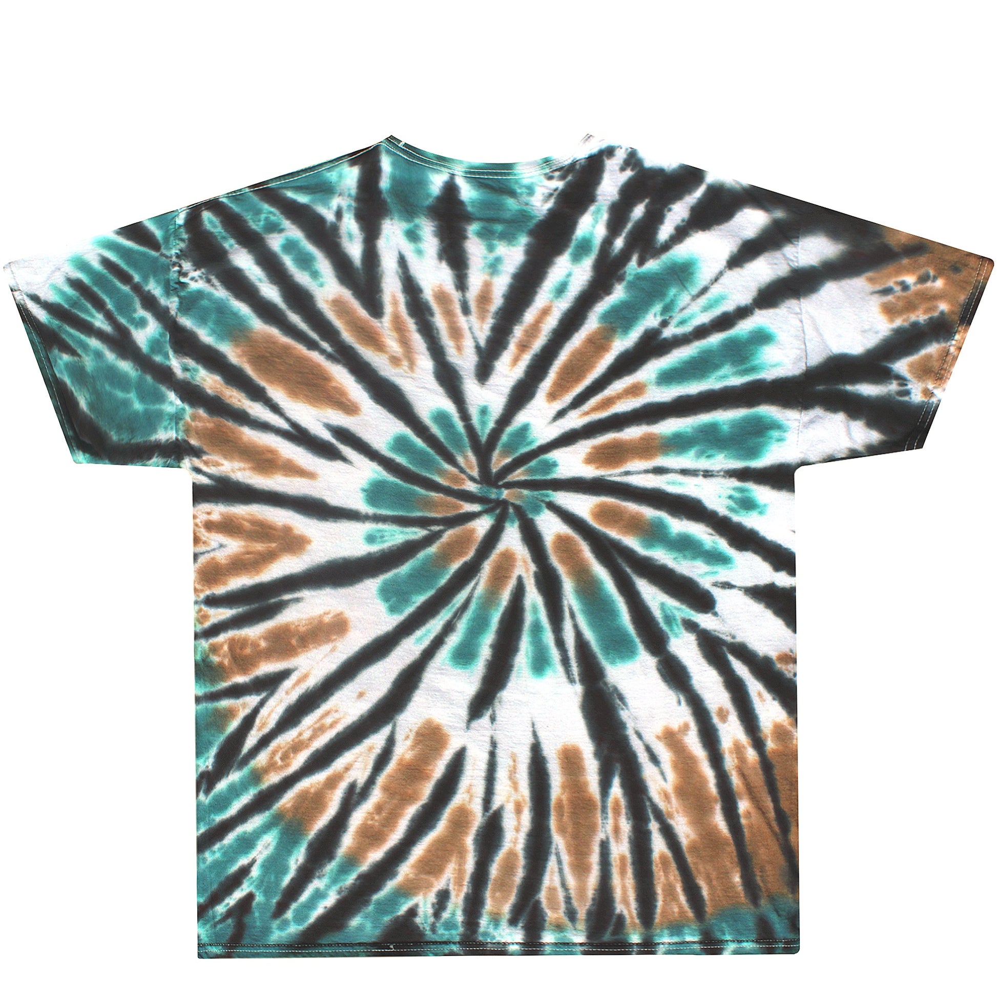 Camo Inspired Tie Dye Shirt Back