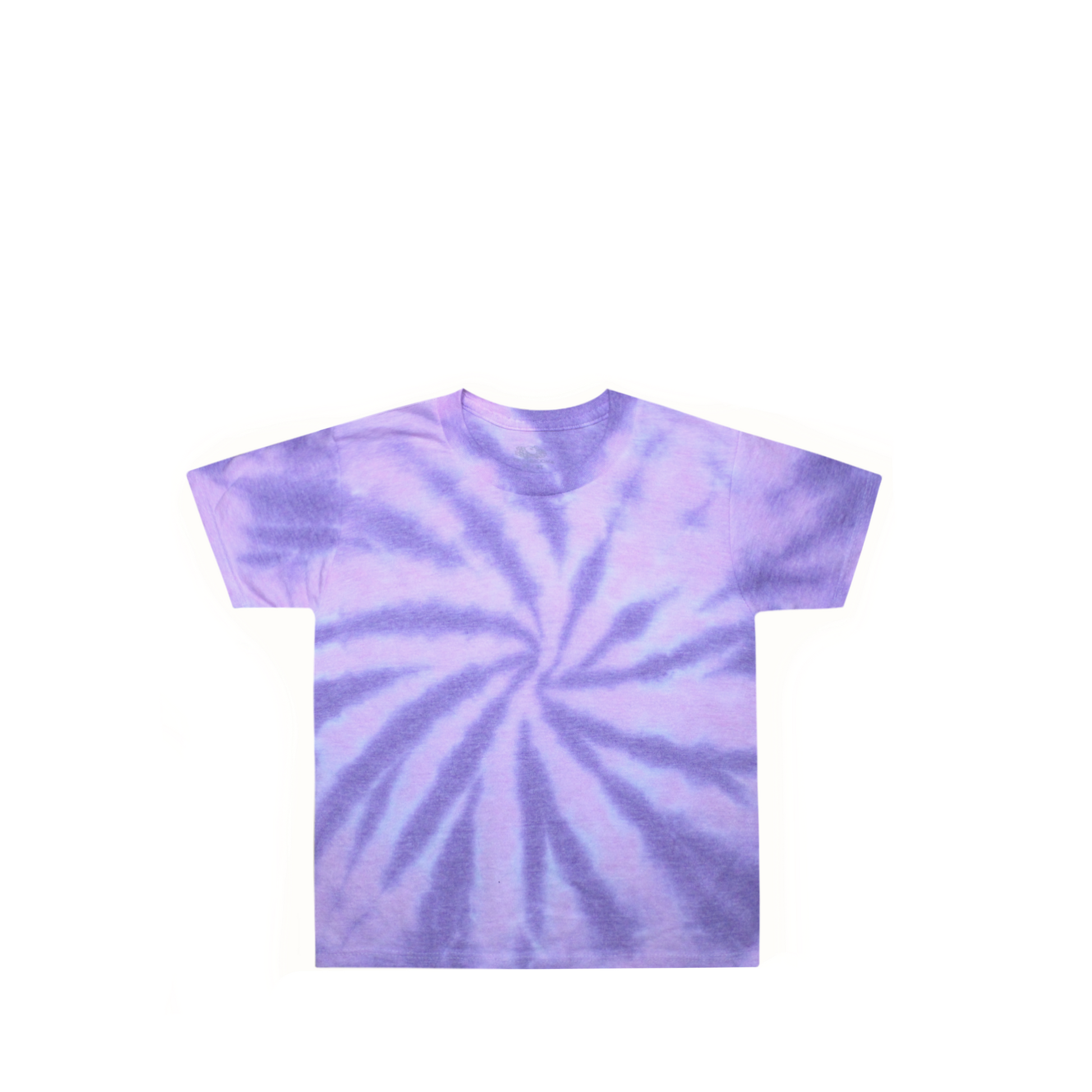 Toddler Pink Purple Tie Dye Shirt Front