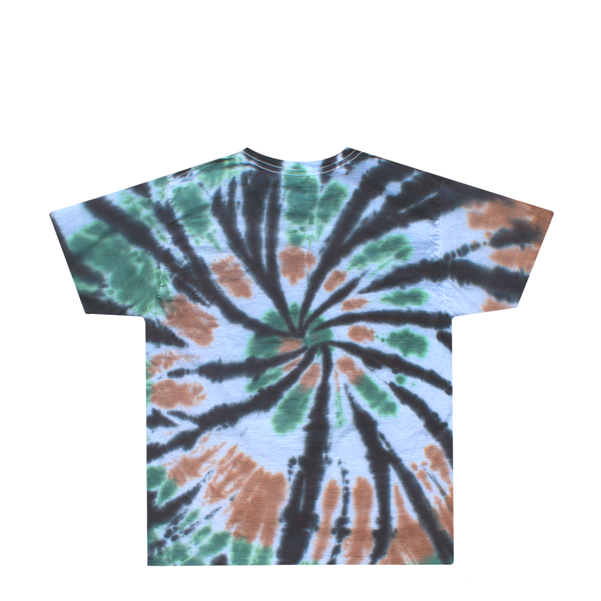 Kids Forrest Wild Style Tie Dye Shirt Back